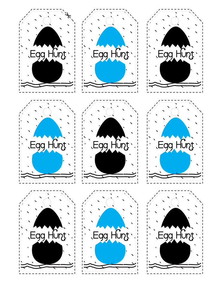 Free Printable Easter Tags For Your Gift Baskets