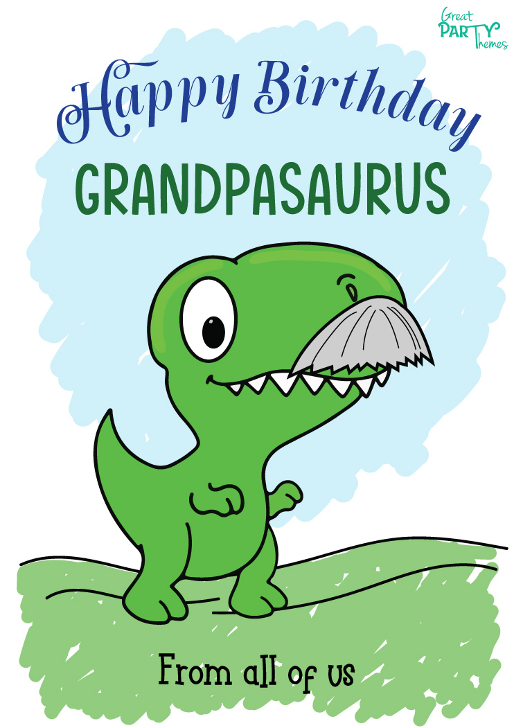 Free Printable Birthday Cards for Grandpa